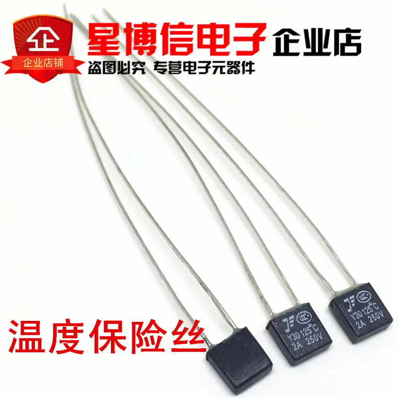 100pcs New RH 102 105 115 125 130 135 145 Degree Thermal Fuse 2A 250V | Обустройство дома