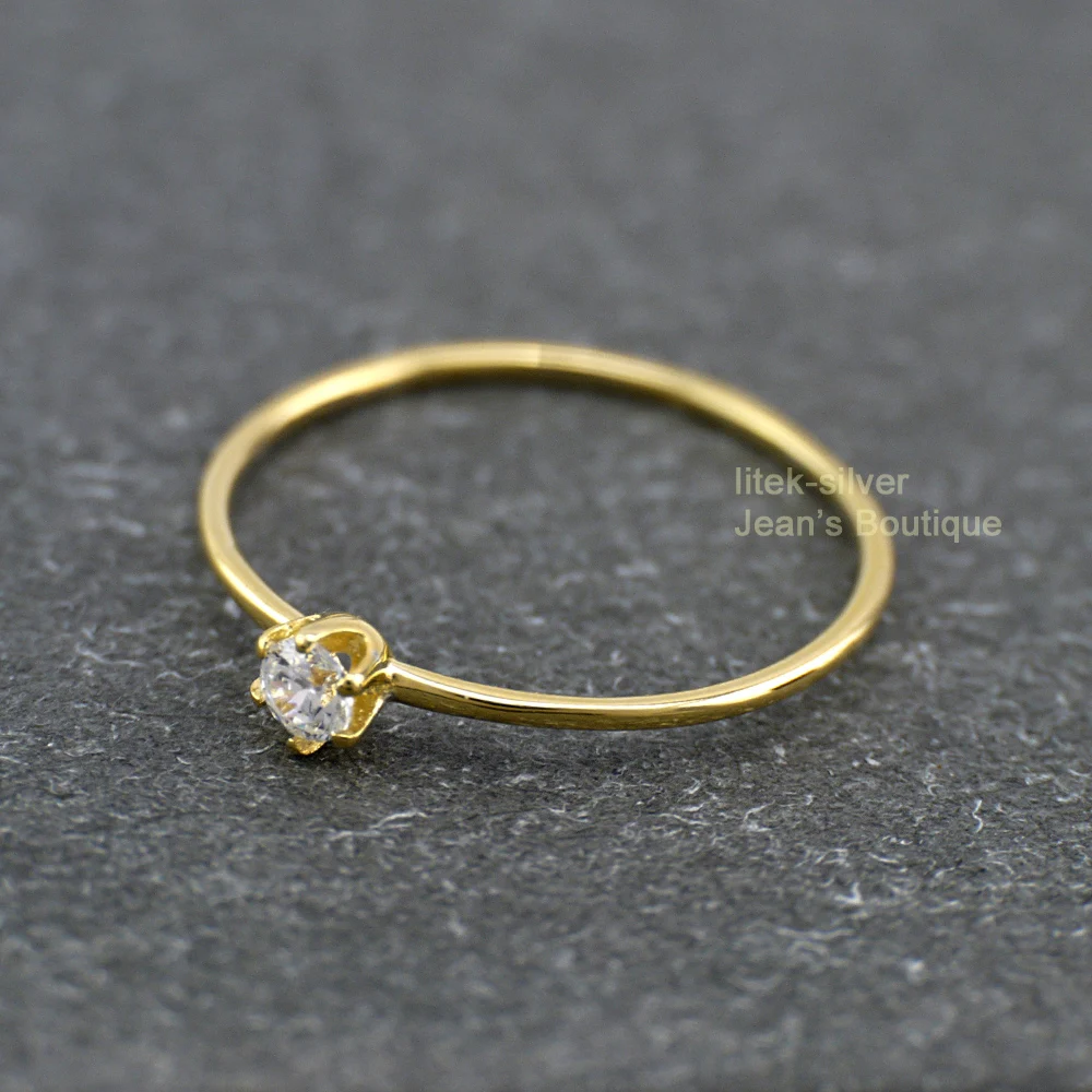Женское составное кольцо средней длины с тонкими фианитами|ring women|stackable rings925 sterling