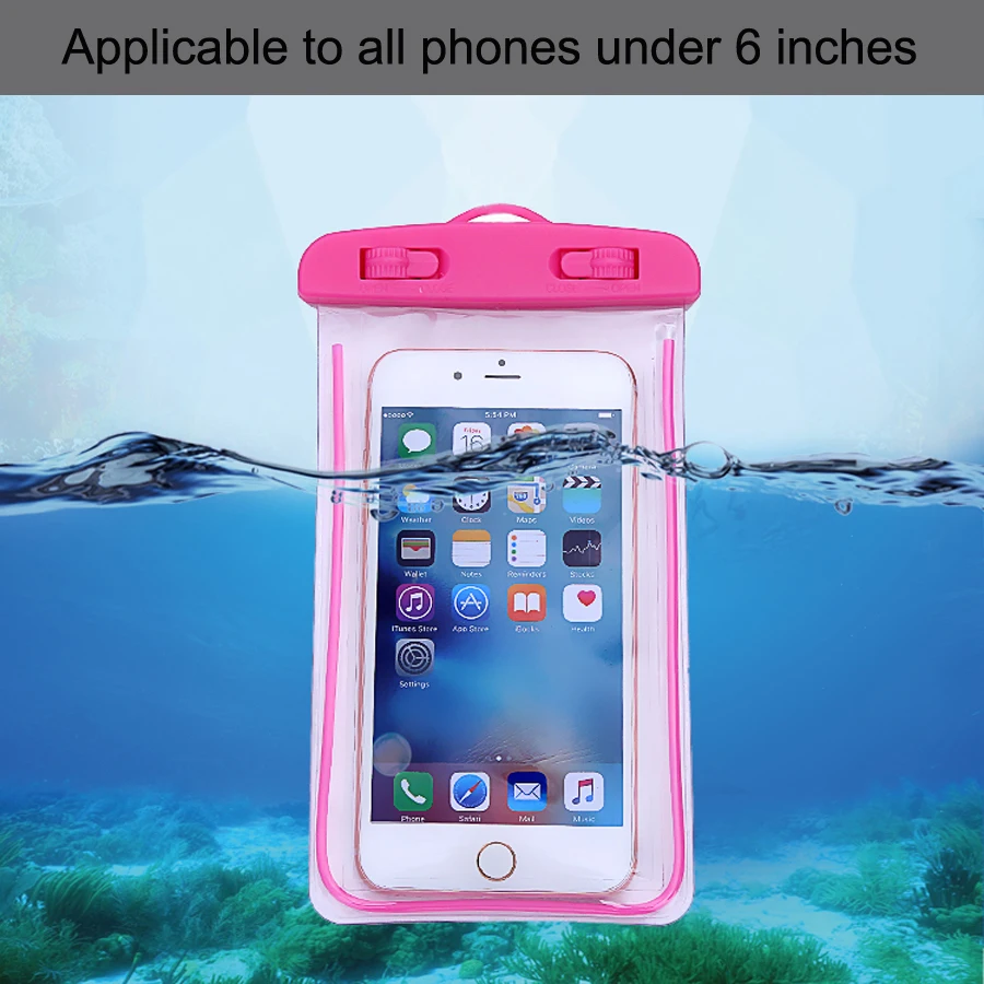 Универсальный водонепроницаемый чехол для телефона плавания iPhone Xiaomi Samsung