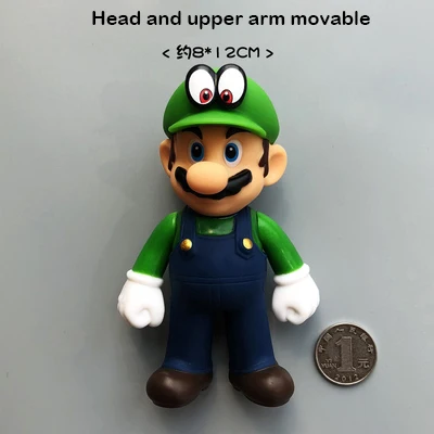 3D Super Mario Bros магниты на холодильник магнит стикер сообщений взрослый человек Девочка Мальчик Дети игрушка подарок на день рождения - Цвет: D