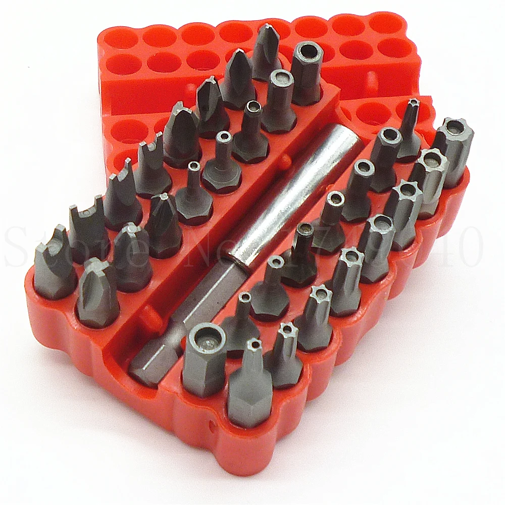 32 шт. torq Torx Hex Звезда гаечный ключ три крыла Отвёртки безопасности подделок Набор
