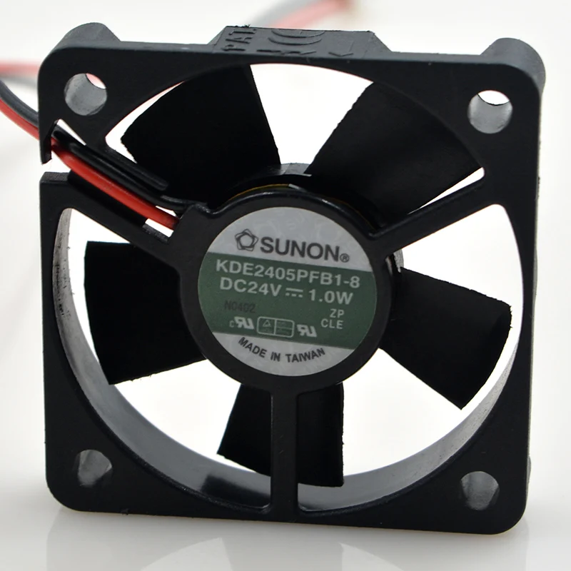 Бесплатная доставка оригинальный SUNON KDE2405PFB1 8 DC24V 1 0 W 5010 50*50*10 мм бесшумный