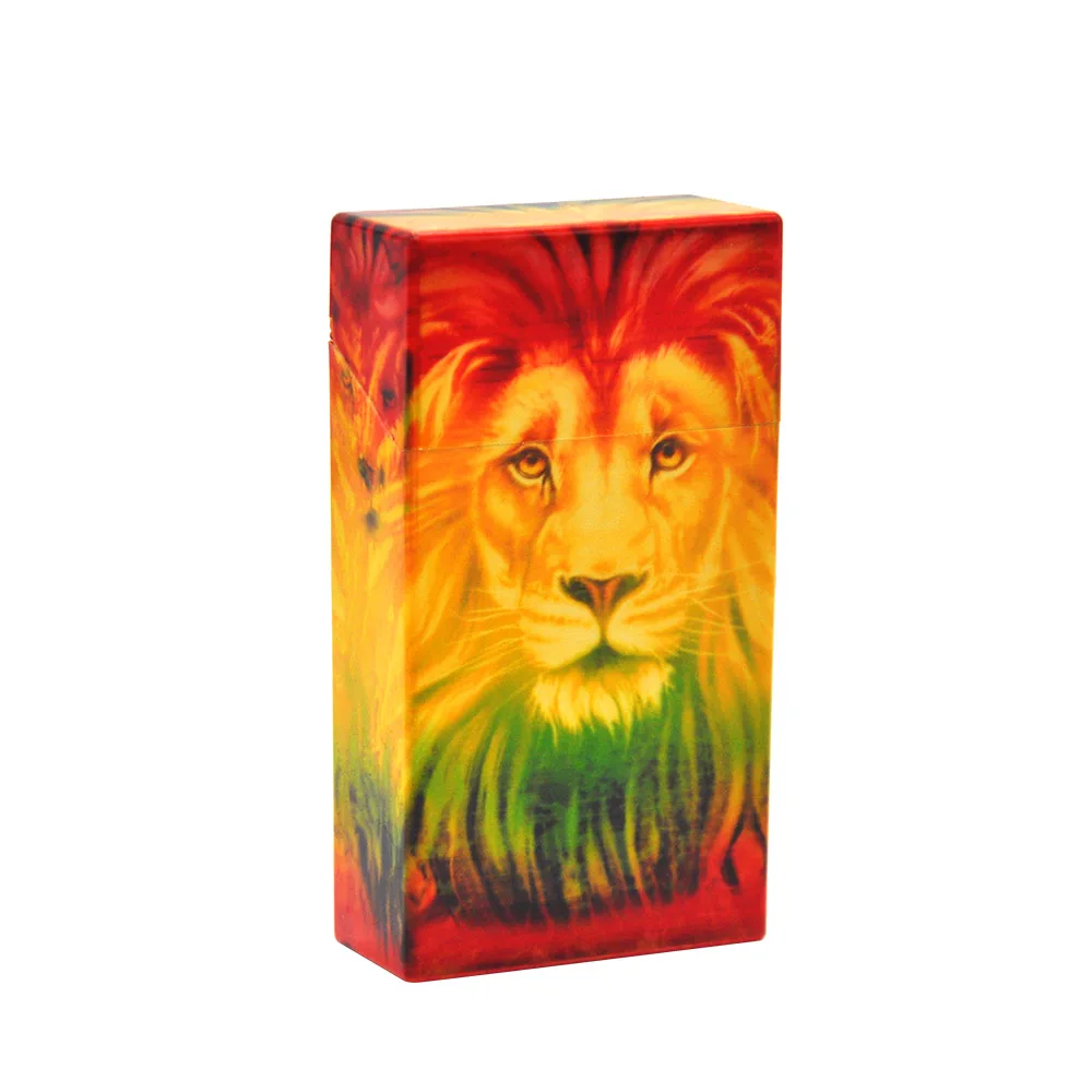 HORNET Premium Thin Plastic Cigarette Case Cover 87MM*55MM*22MM For Thin Cigarettes Case Holder Hard Tobacco Box Case Cover