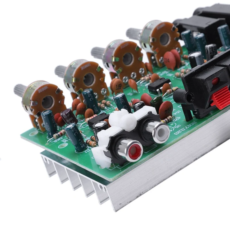 Tda8944 2 1 Плата усилителя аудио 30X2W усилитель звука Tone Board Dc12V с микрофоном |