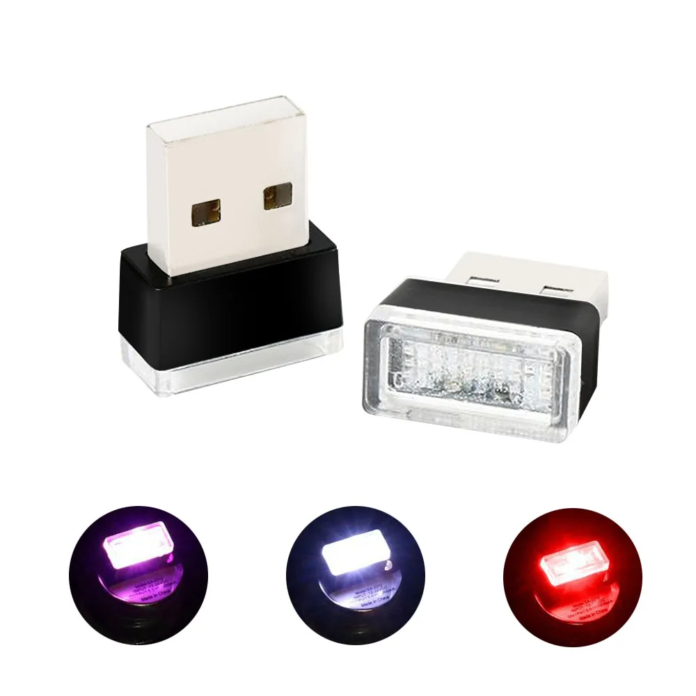 USB свет ED мини Зажигалка декоративные огни ночник лампа для кемпинга автомобиля