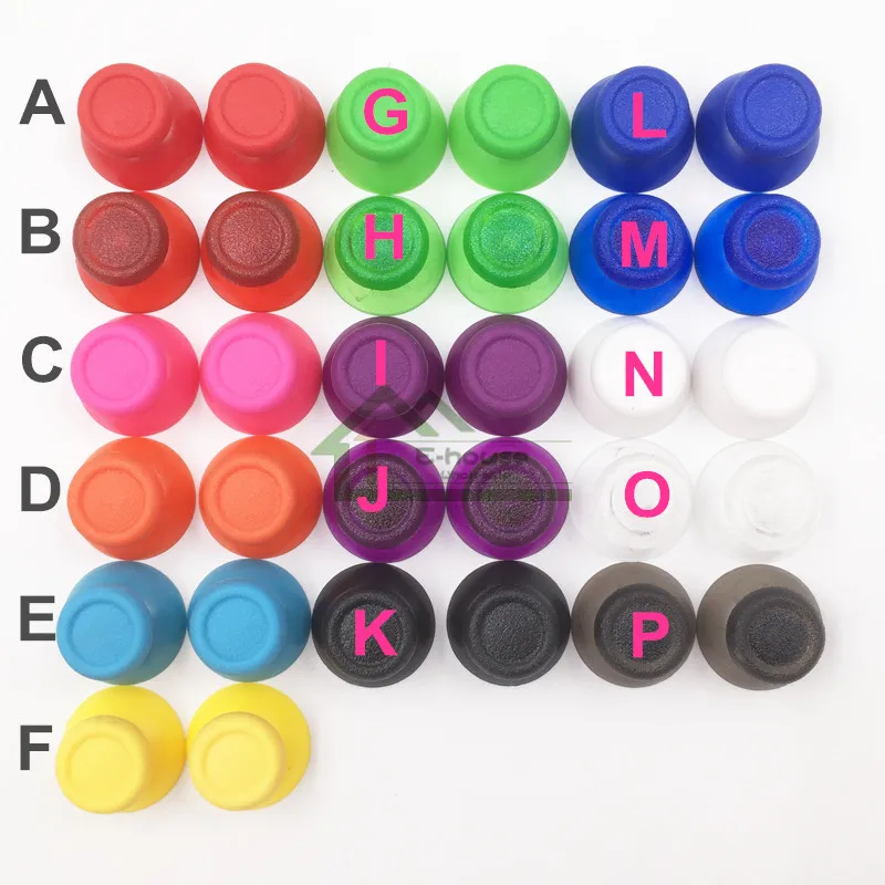 Пластиковые 3D аналоговые колпачки 200 шт. сменные для джойстиков Playstation 4 PS4 Xbox one|cap