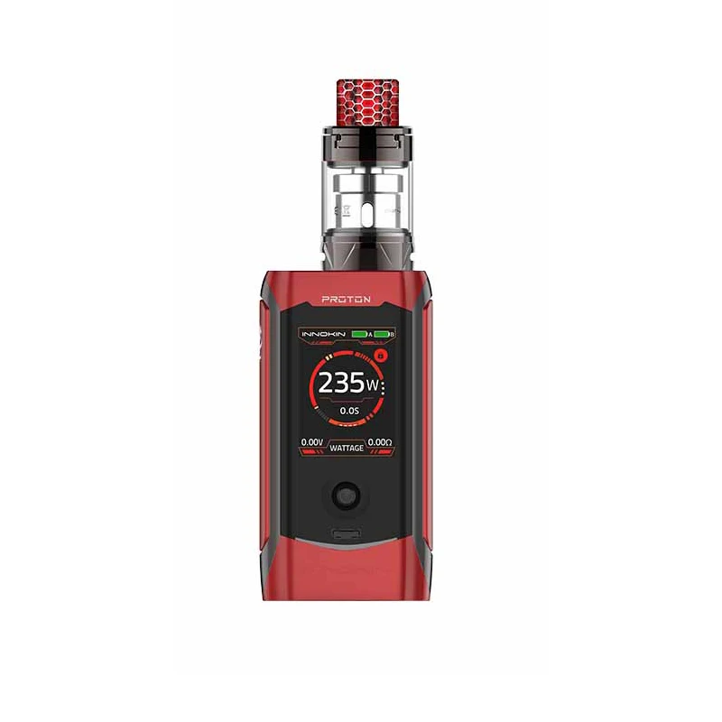 100% оригинальный Innokin Proton Plex 235 Вт TC комплект TFT дисплей экран коробка мод Atheon