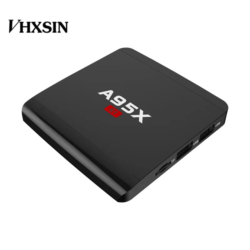 VHXSIN 10 pcs/lot newest Amlogic S905W quad core kdplayer 17.4 android 7.1 1gb ram 8gb rom 4k A95X R1 tv box | Электроника