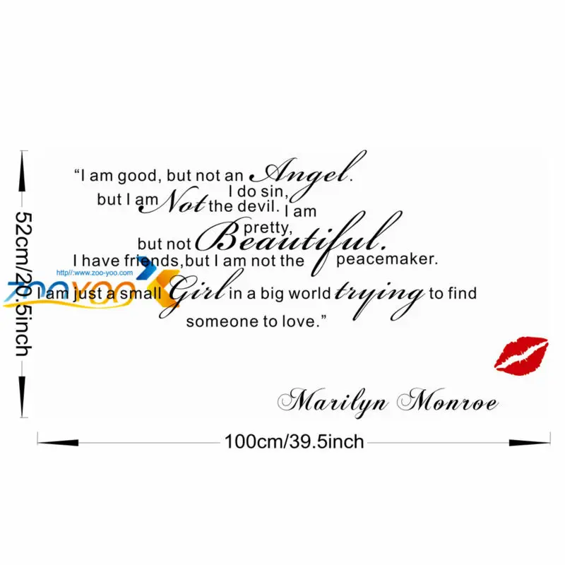 

I Am Good ,But Not An Angle home decor wall decal ZooYoo8146 decorative adesivo de parede removable vinyl wall sticker