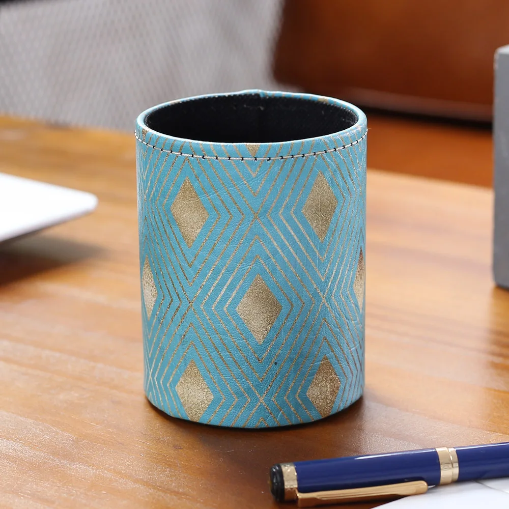 LINKWELL современный геометрический Золотой бриллиант синий мульти искусственная