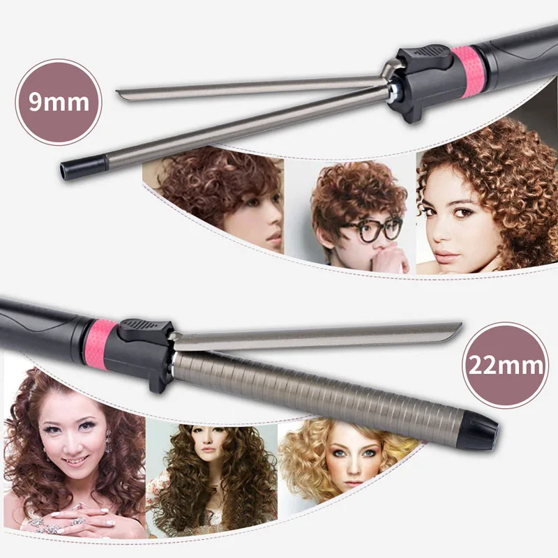 Щипцы для завивки волос с ЖК дисплеем 9/22/25/32 мм|hair waver|hair curlerstyling tools |