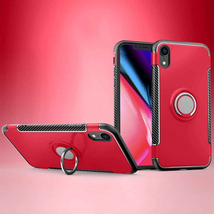 Чехол для Apple iPhone XR 6 1 дюйма армированный чехол автомобиля iPhoneXR с