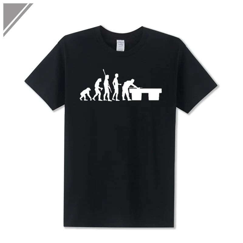 Мужской спортивный костюм с принтом эволюции бильярда повседневная хлопковая