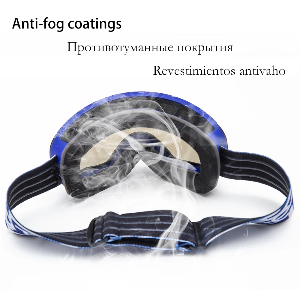 OTG характерный принт ремень лыжные очки зимние очки мужские Skibrille Анти-туман сноуборд лыжи женские солнцезащитные очки, для занятий спортом на открытом воздухе