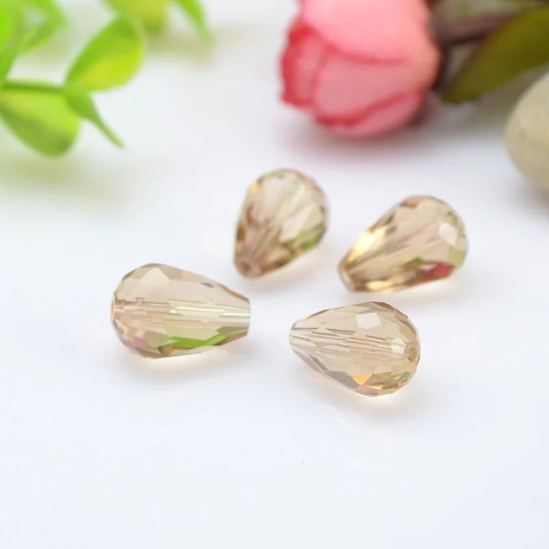 2017 лимитированное предложение в форме груши 10 мм хрустальные бусины капли воды 20