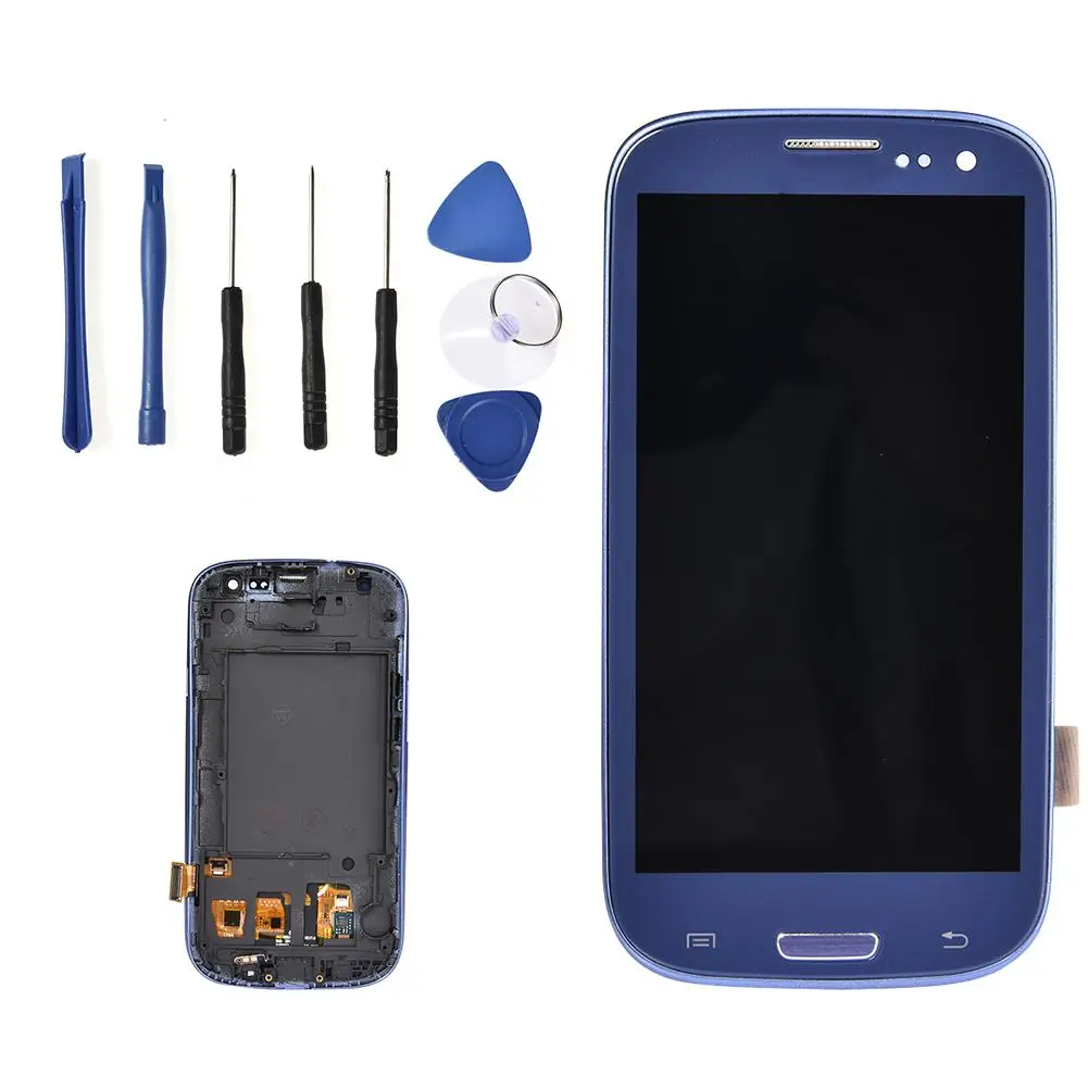 Mobile Phones Repair Tools For Samsung Galaxy S3 I9300 I9305 Screen Assembly LCD Touch Digital Display+ Teardown Set | Мобильные