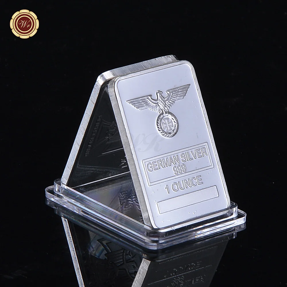 Немецкая немецкая 24 каратная позолоченная искусственная копия Gold Bar Коллекция