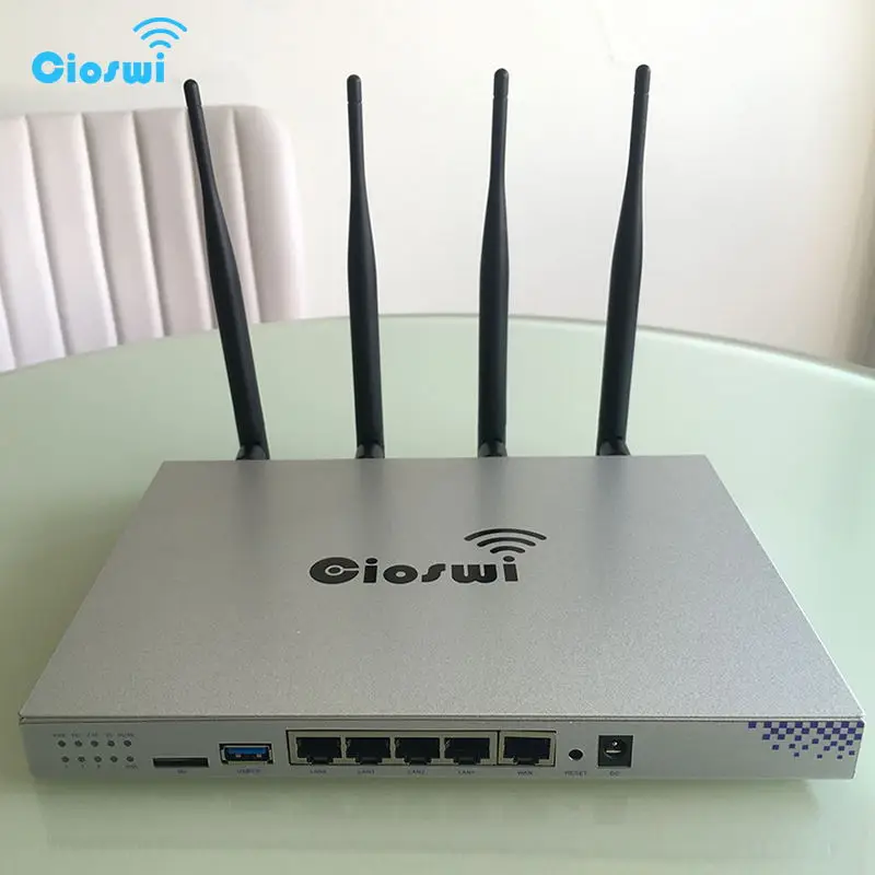 Cioswi роутер wi-fi 4G модем роутер 1200 Мбитс беспроводной гигабитный маршрутизатор с внешней антенной wi fi роутер 2. 4G/5 ГГц Мобильный Wi Fi маршрутизатор с сим картой слот
