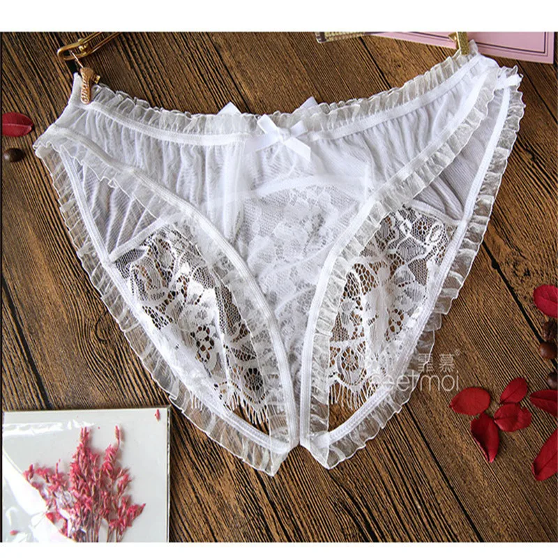 Трусы женские кружевные S/M/L/XL/XXL/XXXL 4 цвета | Тематическая одежда и униформа