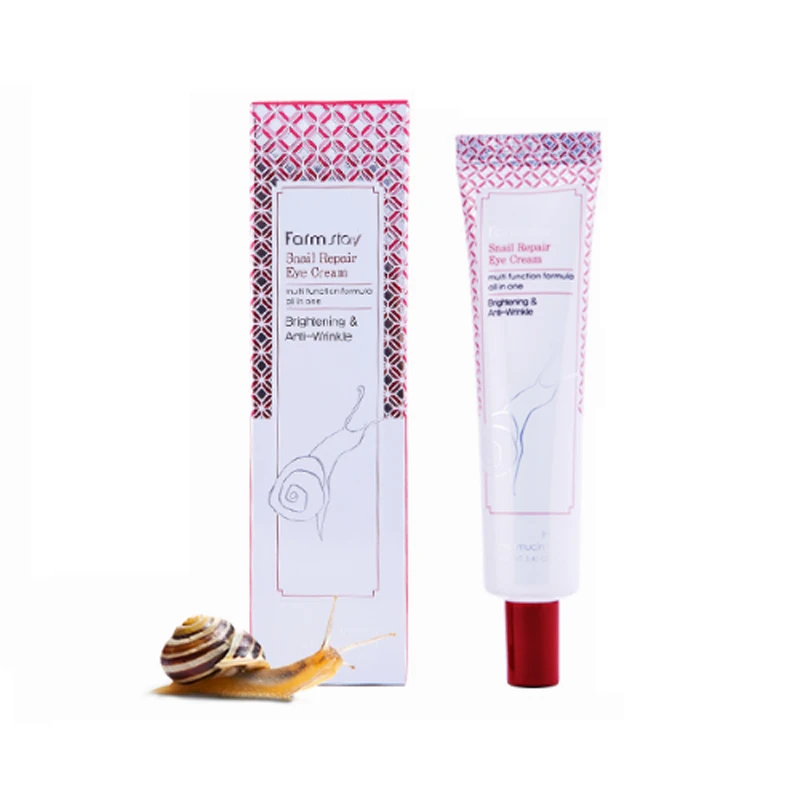 

FARM STAY Snail Repair Eye Cream 40g Eye Serum Moisturizing Dark Circles Remove Eye Bags Anti Aging Skin Care Korea Cosmetics