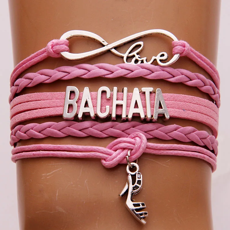 Браслет NCRHGL Infinity love BACHATA браслет на высоком каблуке из искусственной кожи 2018