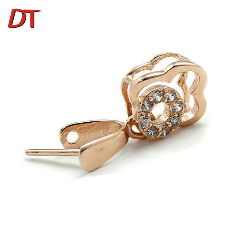 Серебряный кулон застежки могут форма для ожерелье разъемы ювелирных изделий