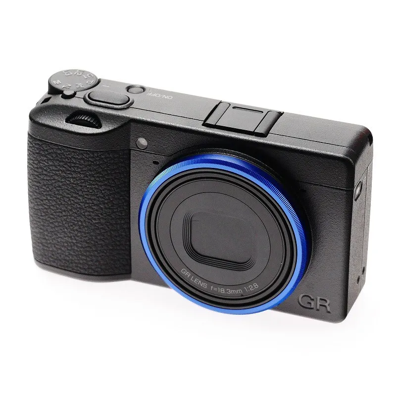 Оригинальное синее кольцо для объектива только Ricoh GR3 /GRIII|Адаптеры объектива| |