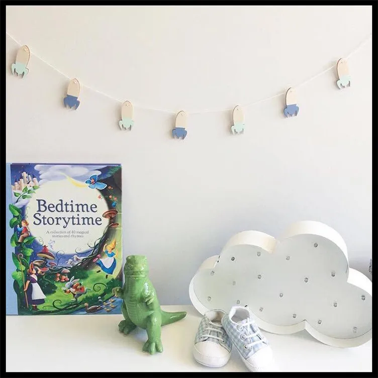 Новинка 2017 стильные деревянные чипсы аксессуары для украшения детской комнаты