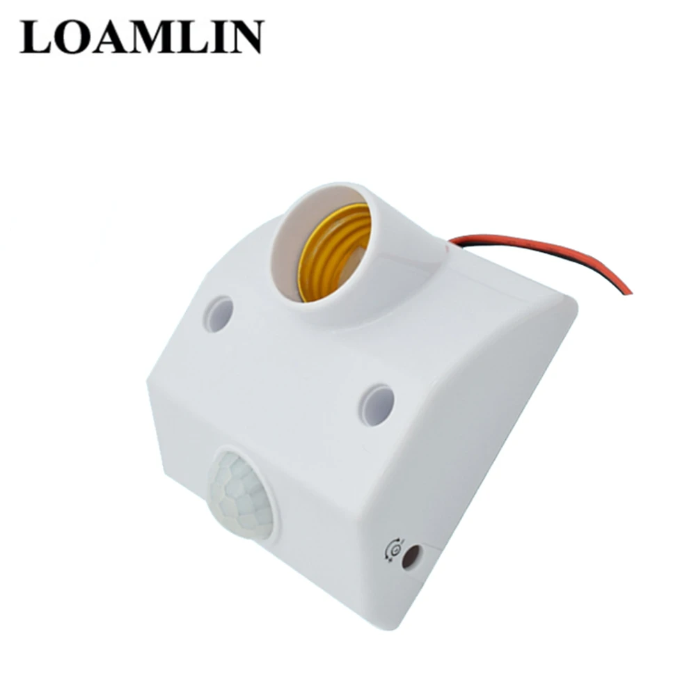 Датчик движения PIR Светодиодная лампа базовый Кронштейн человеческого тела