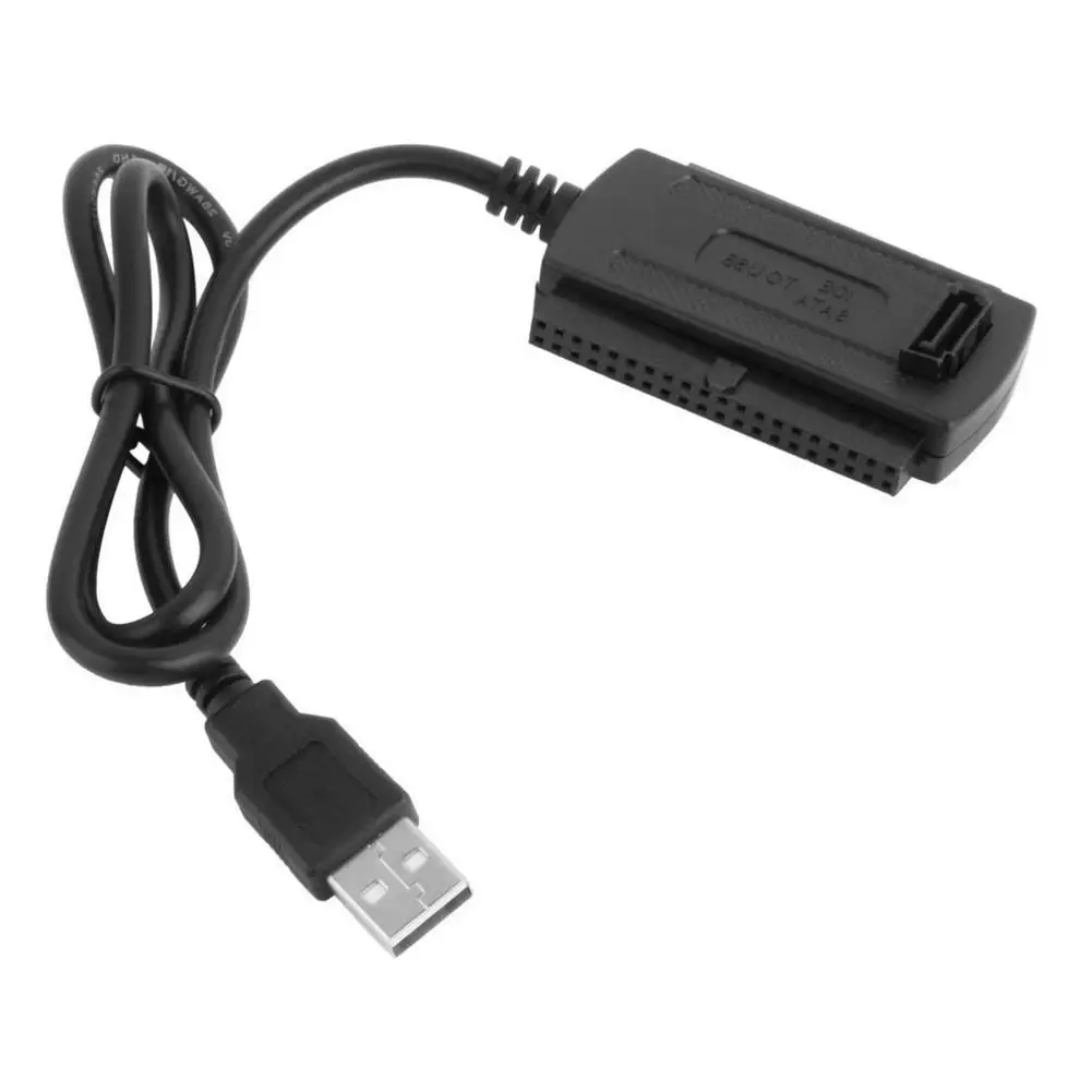 

SATA/PATA/IDE Drive To USB 2.0 Adapter Converter Cable For 2.5/3.5 Hard Drive FE