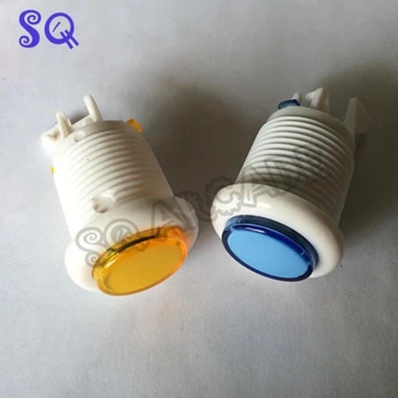 

32mm LED Light Illuminated Full Colors Push Button With Micro Switch Master Arcade DIY kits Parts JAMMA MAME