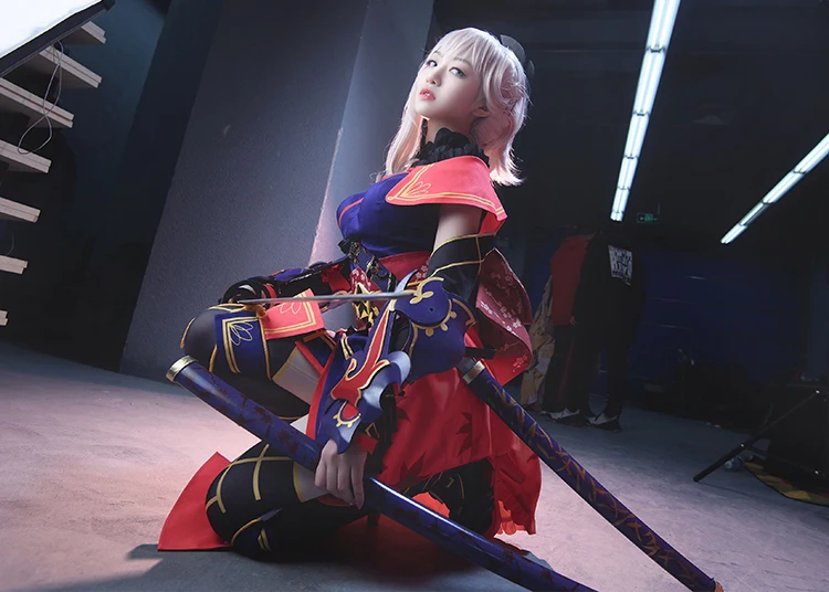 Fate Grand Order FGO Saber Miyamoto Musashi слуга униформа для косплея
