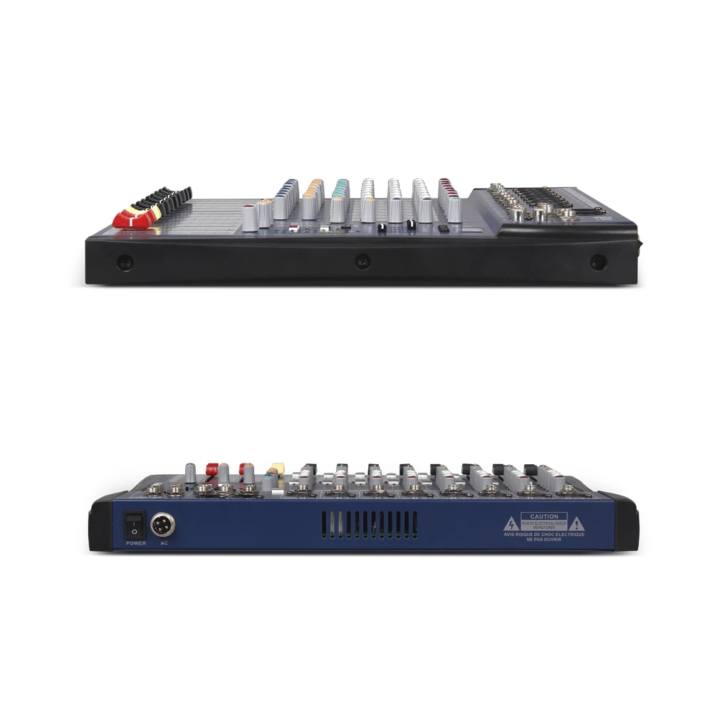 Хороший звук! USB Bluetooth dj контроллер миксер профессиональный усилитель 8 канальный