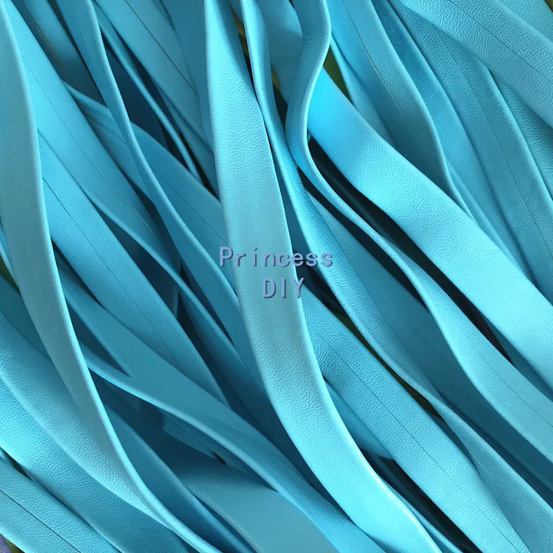 5 м/лот Изготовление ювелирных изделий 10 мм мягкая полиуретановая светло-голубая