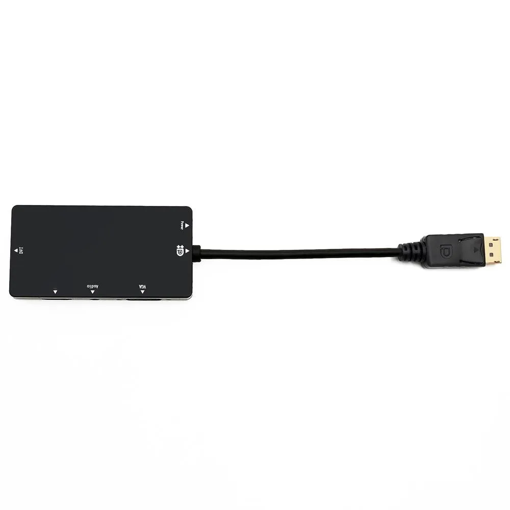 4 в 1 DisplayPort DP к VGA HDMI DVI аудио USB адаптер кабель конвертер для ПК Ugreen Компьютерные