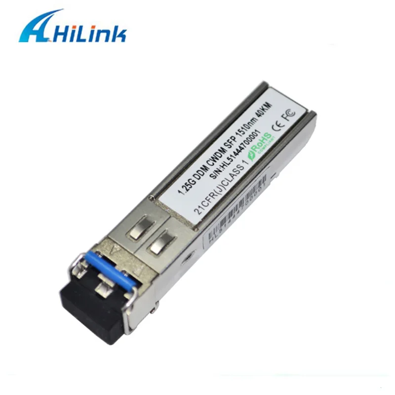 10 шт./лот! Ethernet 1 25G CWDM SFP 1430 нм 40 км приемопередатчик|Оптоволоконное оборудование| |