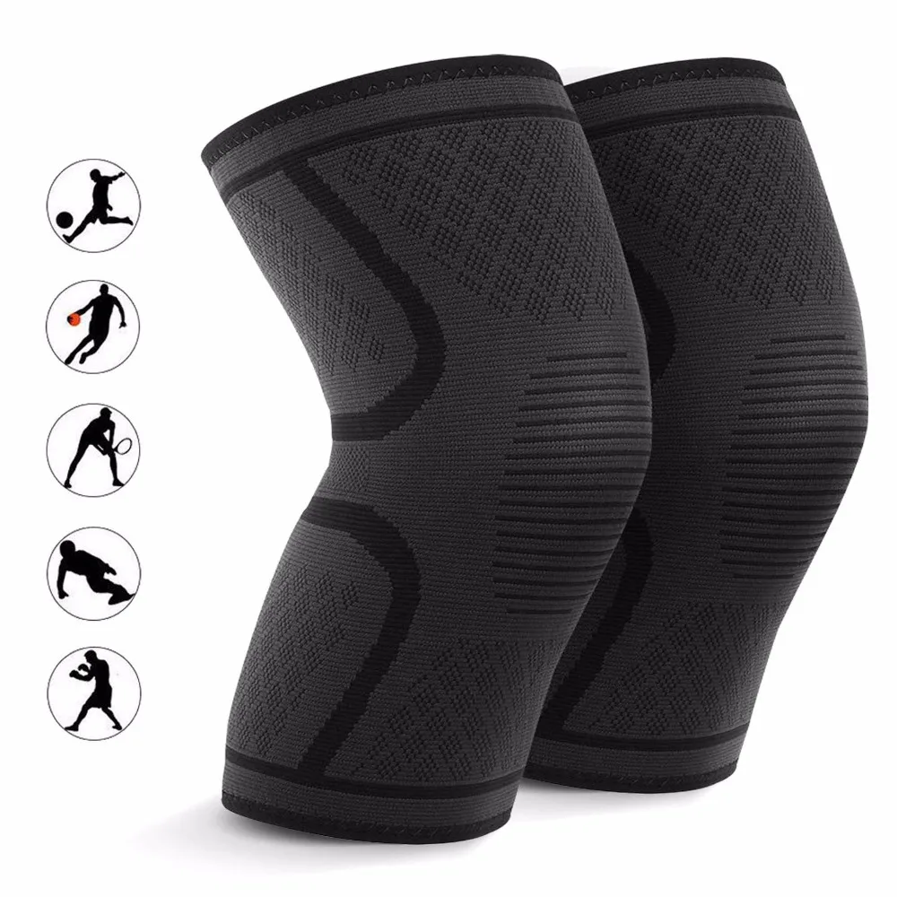 1 Pcs Fitness Running Cycling Knee Support Braces Elastic Nylon Sport Compression Pads Wraps Bandage Straps Guard | Спорт и