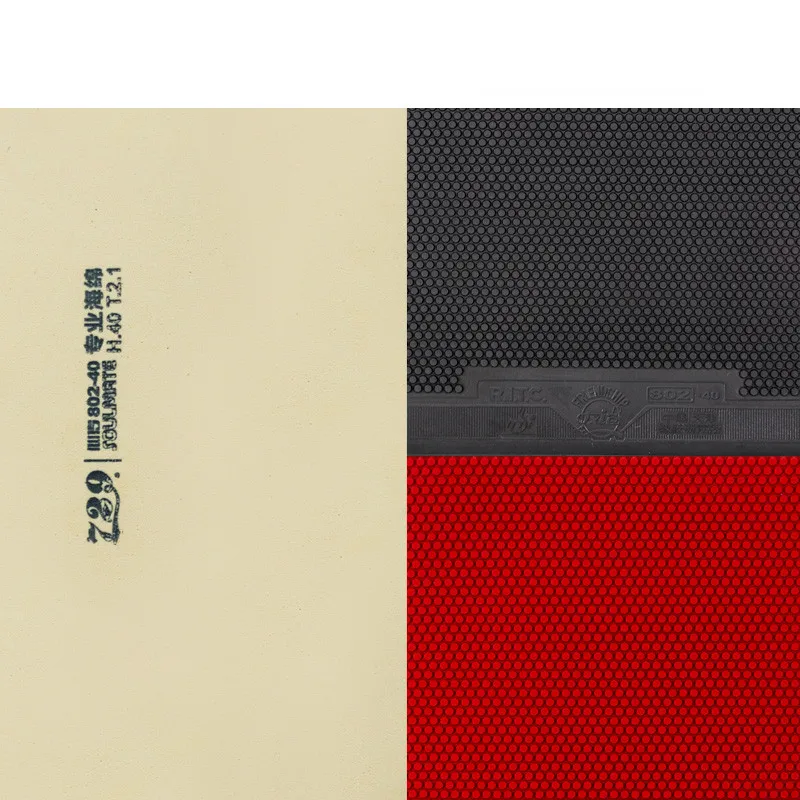 Rubber PingPong RITC 729 короткая прорезиненная губка для настольного тенниса 802-40 802 40 Mystery