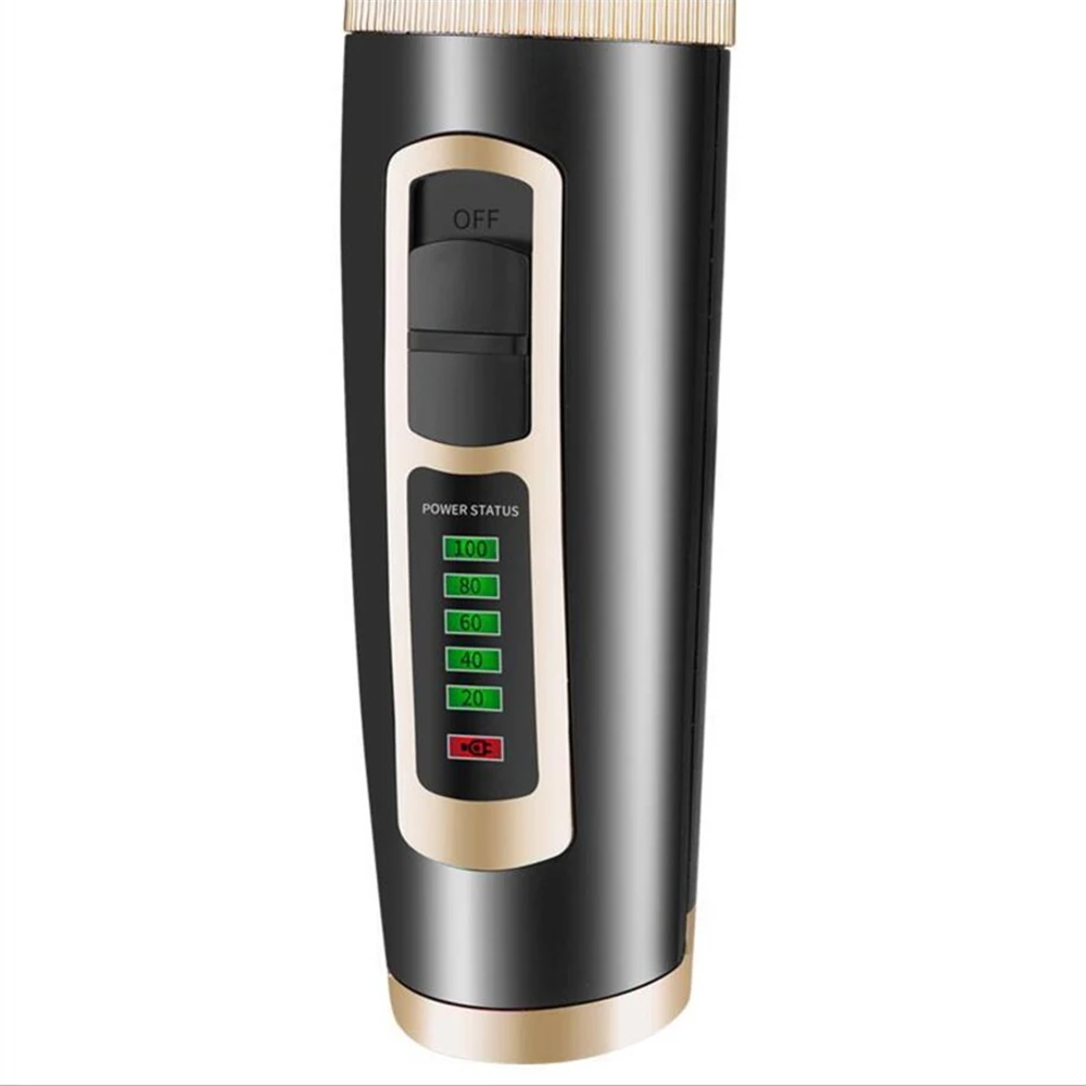 Профессиональная перезаряжаемая машинка для стрижки волос электрический