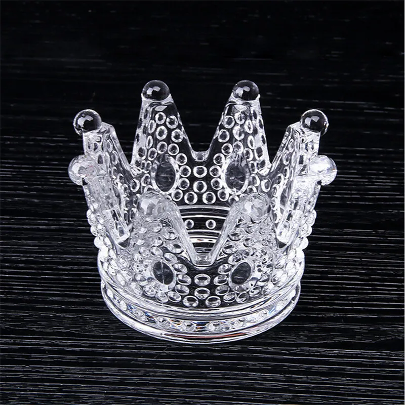 Стеклянная Пепельница Crown для улицы и декоративная керамическая круглая