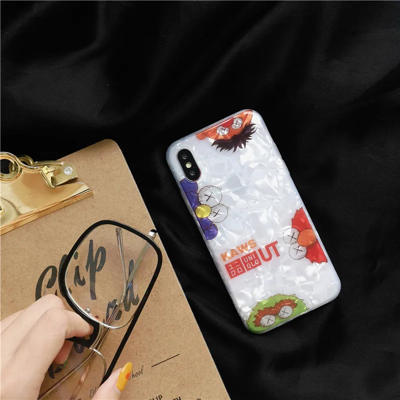 Блестящие чехлы для телефонов iphone X XS Xr Xsmax Dream Shell с рисунком Улица Сезам 7 plus 8