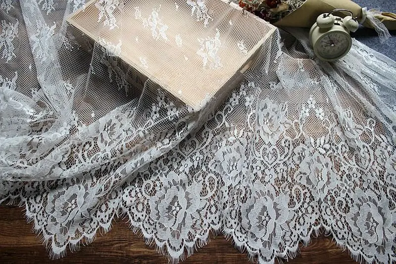 GLace 3 м/лот кружевная ткань ручной работы DIY Одежда кружевные аксессуары