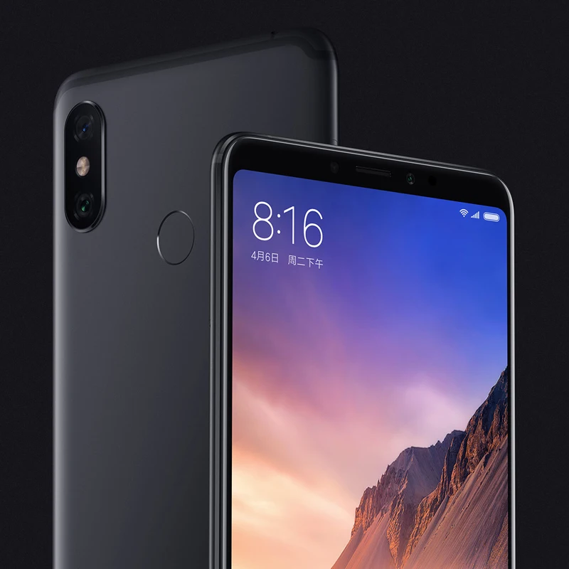Глобальная версия Xiaomi Mi Max 3 4 GB 64 Snapdragon 636 Octa Core 6 9 &quot1080 P полный экран 5500 mAh Двойной