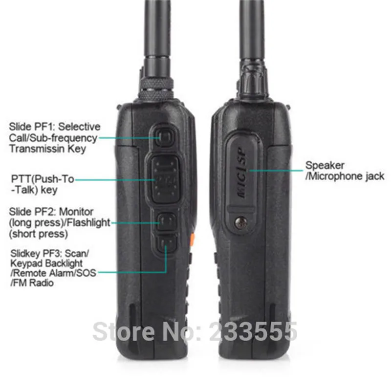 10 шт в упаковке новая РАДИОТЕЛЕФОНА Walkie Talkie “иди и WouXun KG UV8D VHF/UHF 134 174/400 520MHz