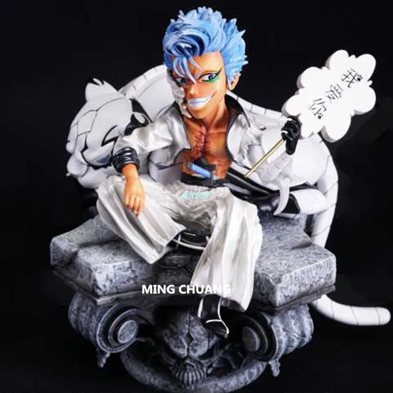 9 &quotBLEACH статуя Grimmjow Jeagerjaques бюст Espada полный длина портрет NO.6 GK фигурку
