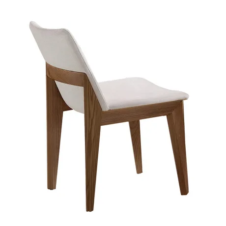 Кафе стулья кафе мебель из цельного дерева + хлопок кофейный стул ткани обеденный