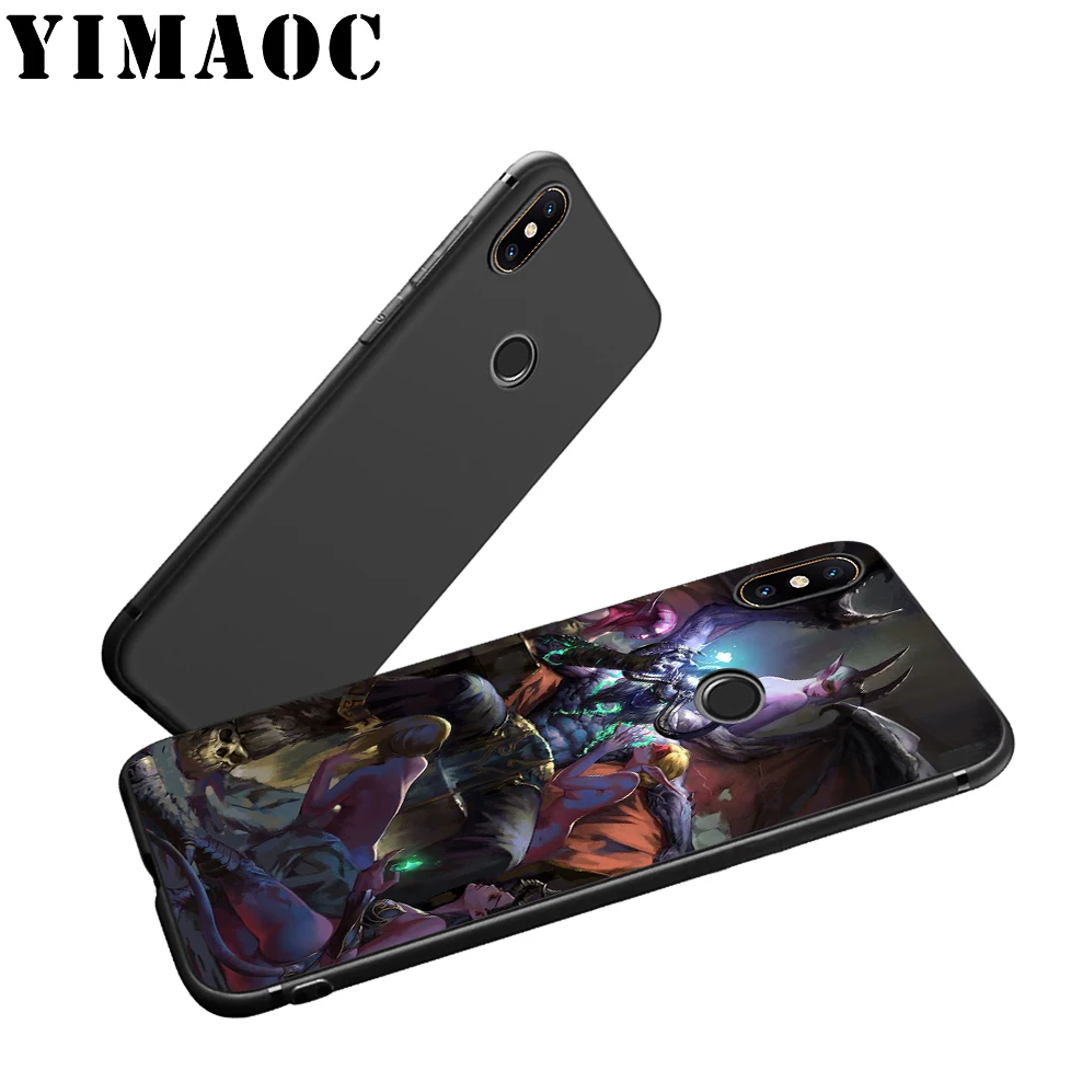 Мягкий силиконовый чехол YIMAOC World of Warcraft для Xiaomi Redmi Note 9 Mi 8 Se 7 6 6A A1 A2 4X 4A 5A 5 MAX 3 MiA1 |