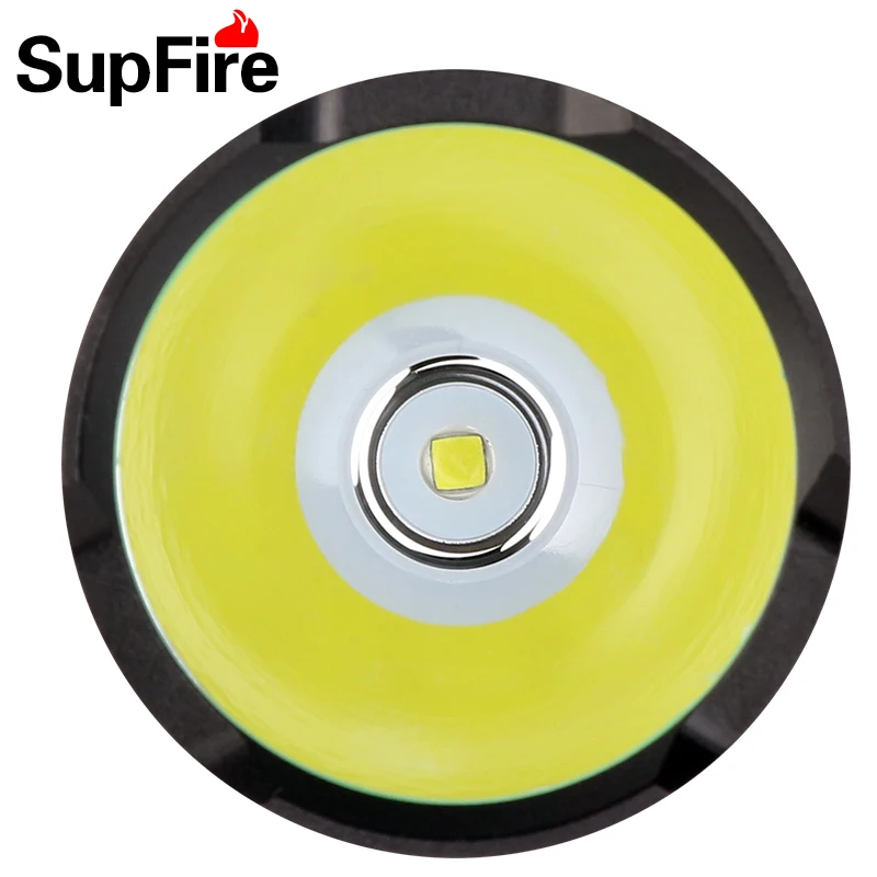 Новый SupFire X17 USB фонарик CREE XM L2 1100 люмен 5 режимов 500 метров светодиодный для