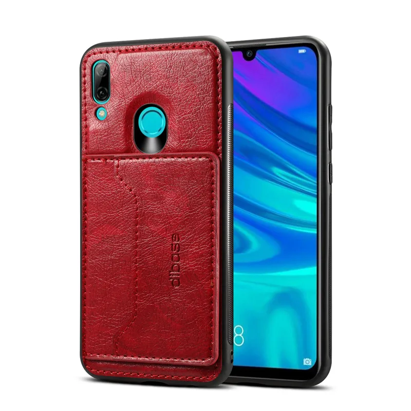 Чехол для Huawei Honor 10, противоударный, ТПУ, бампер, кожаный держатель для карт, Магнитный чехол для Huawei Honor 10 Lite, чехол для Honor 20 pro, чехол