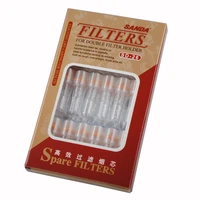 sd26 smoke core quality filters smoking pipe type cigarette holder cigarette filters smoking set 432 filterspack
